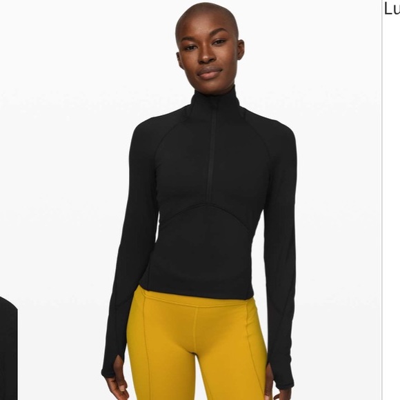 lululemon athletica Tops - Lululemon Always Alert 1/2 Zip, size 4